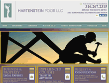 Tablet Screenshot of hartensteinpoor.com